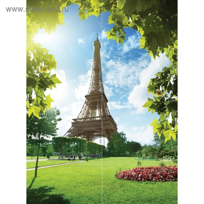 Фотообои флизелиновые 3D Flizetto "Лето в Париже" 200х270 - Фото 1