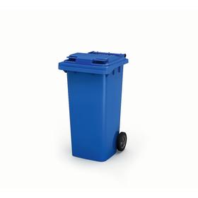 Передвижной мусорный контейнер 120л., МКА-120, 93,7х55,5х48см, синий