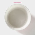 Рамекин из жаропрочной керамики Доляна «Нюд», 200 мл, 9×5 см, цвет розовый - Фото 2