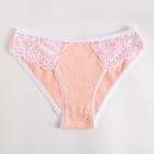 Трусы женские слипы, цвет персиковый, размер 42-44 - Фото 1