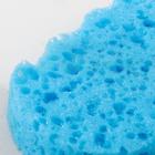 Губка для тела «Радость», 13,5×8,5×3,5 см, цвет микс - Фото 4