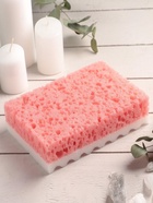 Губка для тела массажная «Совершенство», 16.5×10.5×5 см, МИКС - Фото 2