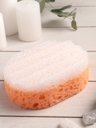 Губка для тела массажная «Эмоция», 13×8.5×5 см см, МИКС - Фото 1