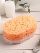 Губка для тела массажная «Эмоция», 13×8.5×5 см см, МИКС - Фото 2