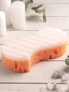 Губка для тела массажная «Наслаждение», 18×9.5×5 см, МИКС - Фото 1