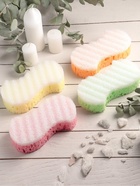 Губка для тела массажная «Наслаждение», 18×9.5×5 см, МИКС - Фото 4