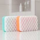 Губка для тела «Афродита», 14.5×10.5×6 см, МИКС - Фото 6