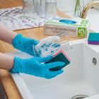 Набор губок для посуды с чистящим слоем Доляна «Стандарт», 9×6×2.5 см, 5 шт. - Фото 4