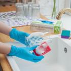 Набор губок для посуды с чистящим слоем Доляна «Стандарт», 9×6×2.5 см, 5 шт. - Фото 3