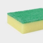 Набор губок для посуды с чистящим слоем Доляна «Стандарт», 9×6×2.5 см, 5 шт. - Фото 6