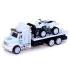 Грузовик инерционный «Эвакуатор» с квадроциклом, МИКС - Фото 5