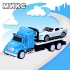 Грузовик инерционный «Эвакуатор» с машинкой, МИКС - Фото 10