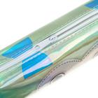 Пенал школьный "Сова" на молнии, зеркальный зелёный - Фото 3