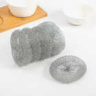 Набор губок для чистки посуды Доляна, 12 гр, 6 шт - Фото 1