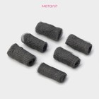 Губки для посуды Доляна, 6 шт., ультратонкое металлическое волокно, 6×3 см - Фото 2