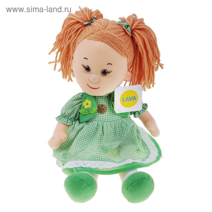 Мягкая музыкальная игрушка "Кукла Катюша", 24 см - Фото 1
