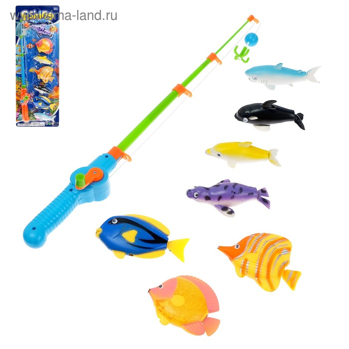 Рыбалка «Охота на рыбок»: 7 рыбок, 1 удочка - Фото 1