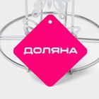 Держатель для бумажных полотенец Доляна «Бабочки», 13×13×27 см, хром - Фото 5