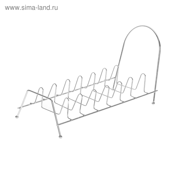 Сушилка для тарелок на 8 предметов Доляна, 30×14×17 см - Фото 1