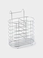 Сушилка для столовых приборов подвесная Доляна, d=1.5 см, 15×10.8×18 см, хромированная - Фото 2