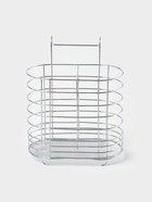 Сушилка для столовых приборов подвесная Доляна, d=1.5 см, 15×10.8×18 см, хромированная - Фото 3