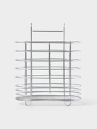 Сушилка для столовых приборов подвесная Доляна, d=1.5 см, 15×10.8×18 см, хромированная - Фото 4