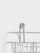 Полка универсальная Доляна, бытовая, с крючками, 42×12×15 см, хромированная - Фото 9