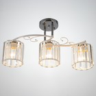 Люстра 91287/3 E27 40Вт белый-хром 52х15х25 см BayerLux 4901104