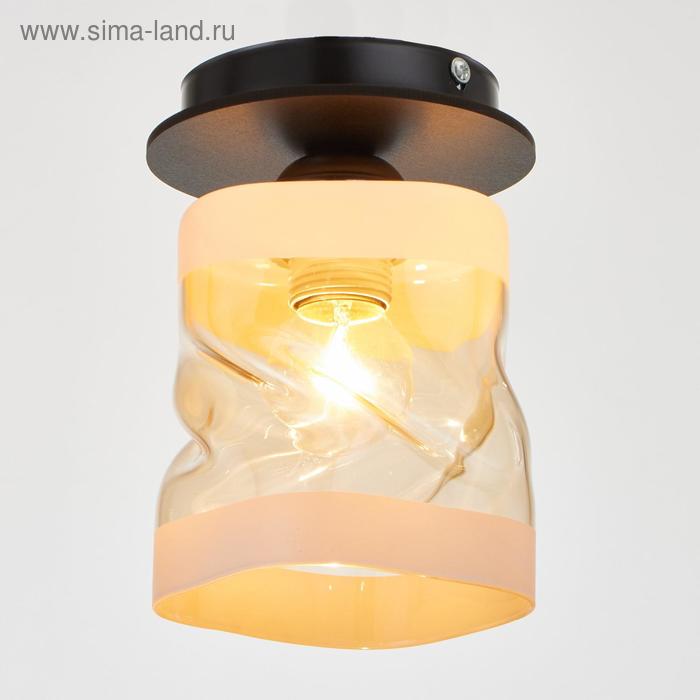 Светильник 91320/1 E27 40 Вт черный-хром 12×12×18 см BayerLux - Фото 1