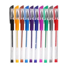 {{photo.Alt || photo.Description || 'УЦЕНКА Набор гелевых ручек, 10 цветов, металлик, с блёстками, с резиновым держателем'}}