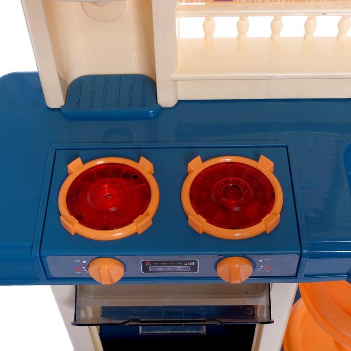 Игровой набор «Люблю готовить», с аксессуарами, свет, звук, бежит вода из крана 48638