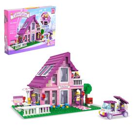 УЦЕНКА Конструктор Страна чудес «Дом», 576 деталей 5797647