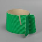 Капхолдер, манжет для стакана "Зеленый" 28-29,5 х 5,5 см, диаметр 8 - 9 см, - Фото 2