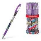 Ручка шариковая ErichKrause ColorTouch Purple Python, узел 0.7 мм, чернила синие - фото 318434987