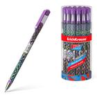 Ручка гелевая ErichKrause ColorTouch Purple Python, узел 0.38 мм, чернила синие - фото 11116682