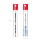 Стержень гелевый 129 мм ErichKrause Walkers, узел 0.5 мм, чернила синие - фото 24301370