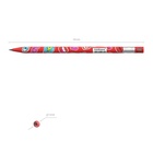 Карандаш механический НВ, 2,0 мм, ErichKrause ColorTouch Sweet love, с точилкой, корпус " Soft-touch" с дизайном (комплект 24 шт) - фото 43707142