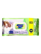 Влажные салфетки детские 0+ «СОЛНЦЕ И ЛУНА» с отваром лаванды, 180 шт. - Фото 3