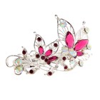 Заколка-автомат для волос "Сюзанна" василек 7 см - Фото 1