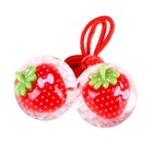 резинка для волос отражение ягодка (набор 6пар) - Фото 1