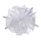 резинка для волос " Школьница" белый бант лотос - Фото 1