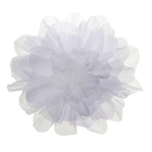 резинка для волос " Школьница" белый бант пион - Фото 1