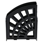 Лоток-веер Стамм "Эконом", 6 секций, 5 отделений, чёрный - фото 39138349