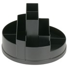 Подставка-органайзер Стамм "Сити", вращающаяся, черная (комплект 2 шт) - фото 25259910