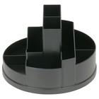 Подставка-органайзер Стамм "Сити", вращающаяся, черная (комплект 2 шт) - фото 25259911