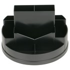 Подставка-органайзер Стамм "Сити", вращающаяся, черная (комплект 2 шт) - фото 25259912