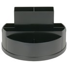 Подставка-органайзер Стамм "Сити", вращающаяся, черная (комплект 2 шт) - фото 25259913