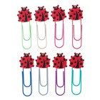 Закладка-скрепка, большая, 11 см, «Божья коровка» - Фото 1