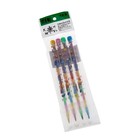 Набор цветных карандашей секционных 4 штуки со сменными грифелями 10 цветов - Фото 2