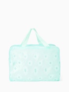 Косметичка- сумочка на молнии для бассейна, с ручками, с рисунком, мятно-зелёная - Фото 2